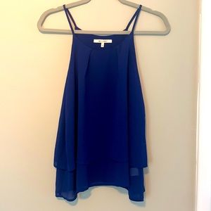 Miami Blue Tiered Tank